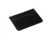 Carbon Fiber Card Holder Blue-Stitch