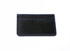 Carbon Fiber Card Holder Blue-Stitch