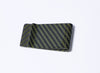 Green Carbon Fiber Money Clip