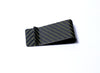 Green Carbon Fiber Money Clip