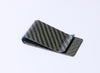 Green Carbon Fiber Money Clip